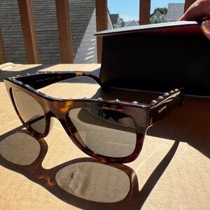 Valentino Sunglasses with Case